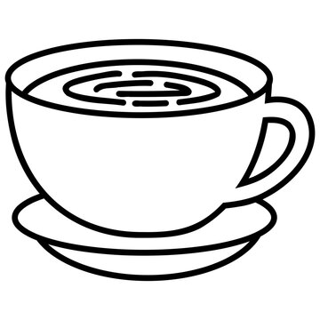 cup of coffee icon logo