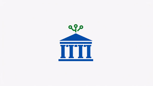 Digital Banking Finance Illustration