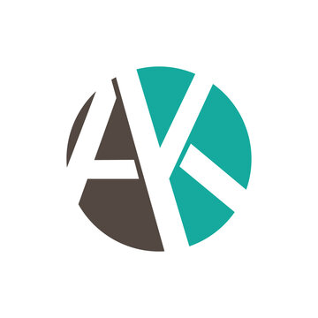 AYK logo design template, suitable for a company name.