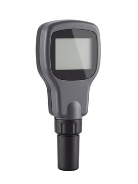 Handheld water conductivity meter isolated PNG cutout