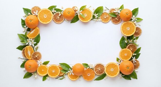 isolated white background, creative border frame design for your works, text frame, image frame