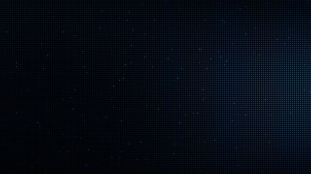 Digital Blue LED Matrix Grid Background for Corporate Tech Presentation and Motion Design