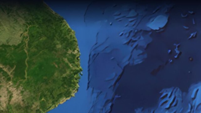Animated Flight Path Map from Bangkok Thailand to Rome Italy