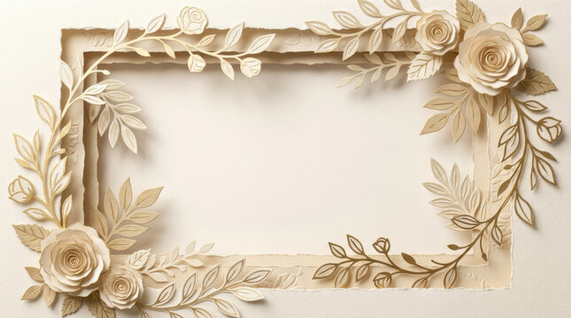 background paper cut concept