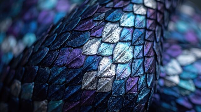 dragon scales that look shiny and beautiful