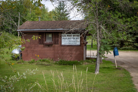 U.S. Post Office at Angle Inlet in Minnesota&rsquo;s Remote Northwest Angle
