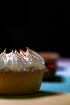 tarta de lim&oacute;n con merengue 