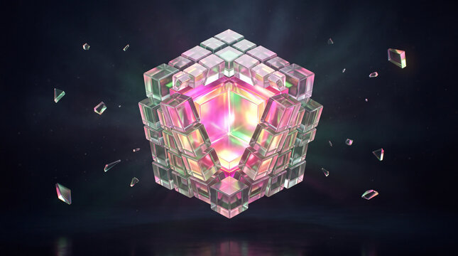 Floating Core Opening To Reveal Creative Identity