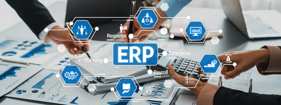 Dynamic teamwork highlights the effectiveness of ERP technology in modern business. Enhanced planning and response drive productivity and organizational success. Amity