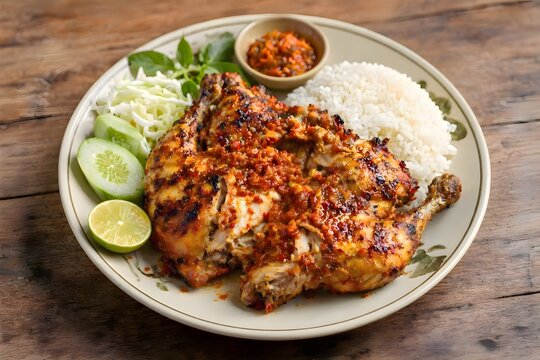Ayam Taliwang Traditional Lombok Grilled Chicken