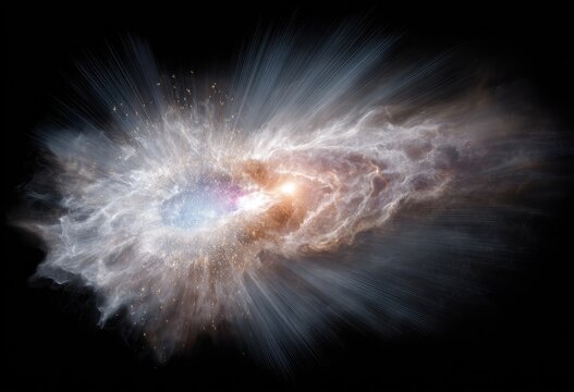 Cosmic explosion in nebula