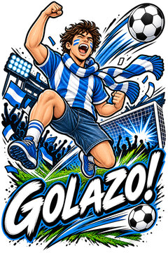 Golazo Mood, golazo, soccer, football, soccer fan, football fan, goal celebration, amazing goal, spectacular goal, scoring goal, goal scorer, soccer match, football match, matchday, game day, sports, 