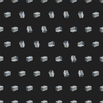 toolbox seamless pattern mechanic item with clean background