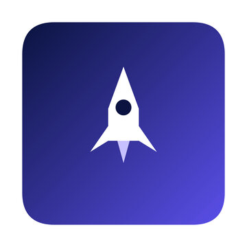 Rocket launch icon