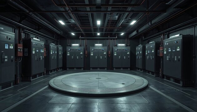 Compact Underground Microgrid Control Facility for Urban Energy Resilience