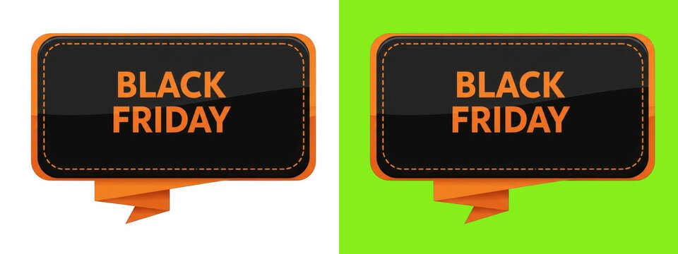 Black Friday sale banner tag design