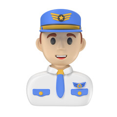 Pilot 3D Icons © rozikan