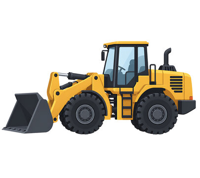 illustration yellow loader suitable business construction Corporate Presentations & Proposals