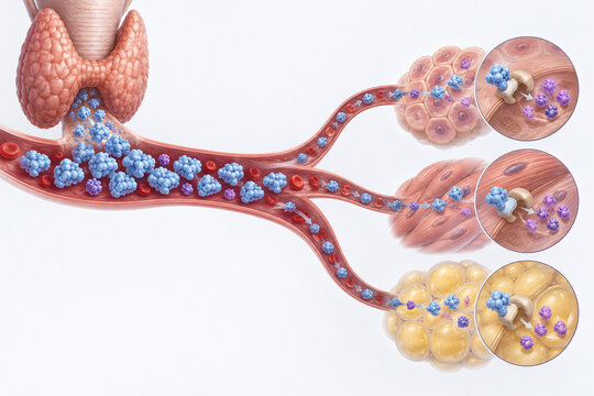 Thyroid Hormone Conversion Across Peripheral Tissues