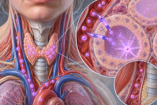 Targeted Iodine Therapy in Thyroid Tissue