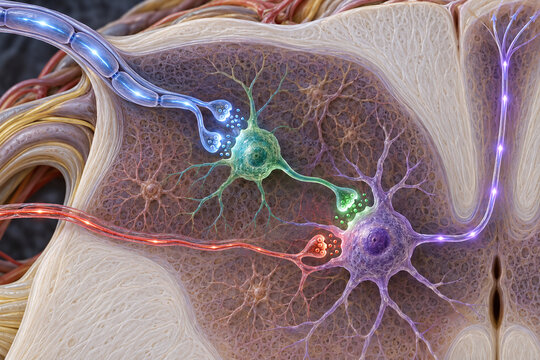 Touch Fiber Activation Inhibits Pain Signal Transmission