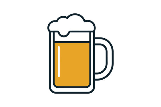 Beer Mug Vector Icon