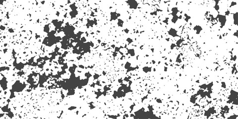 Obraz premium White and black abstract ink fleck splatter grunge texture background.