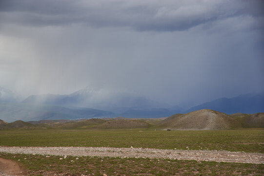 Alay Valley of Osh Region, Kyrgyzstan,