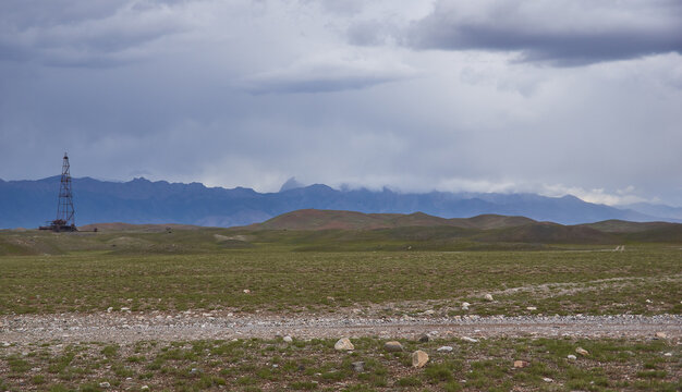 Alay Valley of Osh Region, Kyrgyzstan,