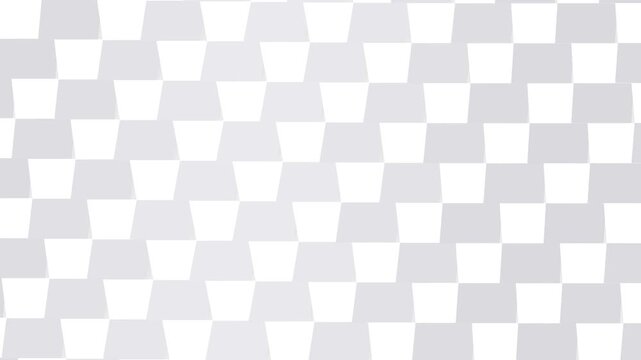 Modern Minimalist Abstract White and Gray Geometric Pattern Background with Subtle Grid Motion