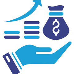 Fototapeta premium Revenue Icon