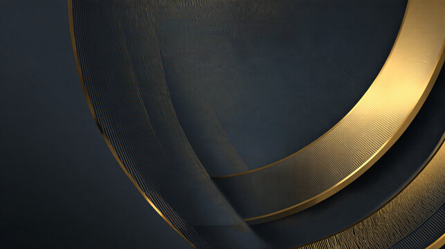 elegant abstract financial background with subtle ascending geometric forms, refined metallic textures, understated sense of growth and stability, premium corporate visual language,