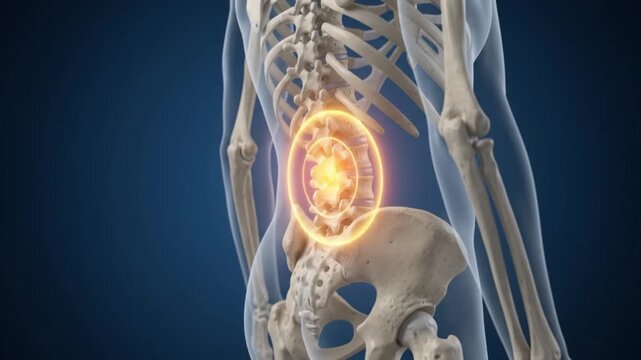Human Anatomy Skeleton 3D Render Medical Science Healthcare Concept