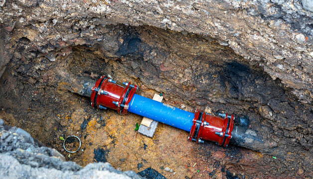 Water Pipe Renovation After a Burst Pipe and Water Damage