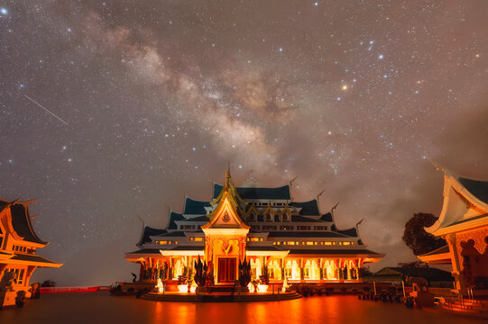 Wat Pa Phukon in Udonthani province of Thailand