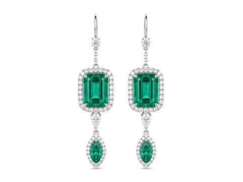 Elegant rich jewelry isolated