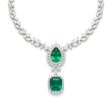 Elegant rich jewelry isolated