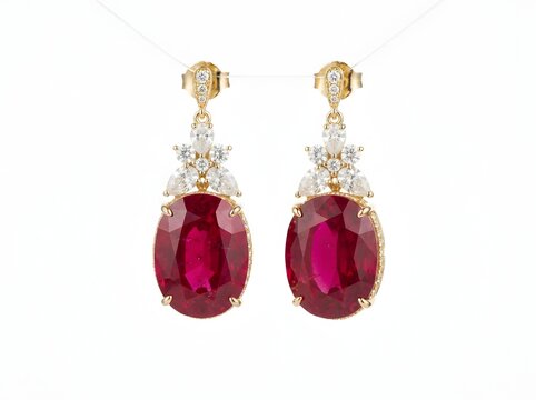Elegant rich jewelry isolated