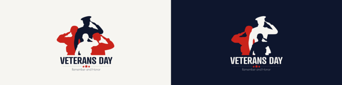 Veterans Day card set.