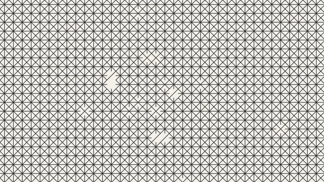 Seamless geometric pattern with black and white triangular design