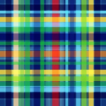 Colorful Seamless Plaid Pattern Background with Bright Stripes mahaz022