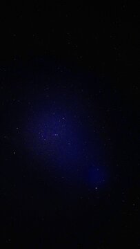 Orion constellation shining in a dark night sky, featuring faint stars and the iconic three-star belt, astronomy and celestial background.