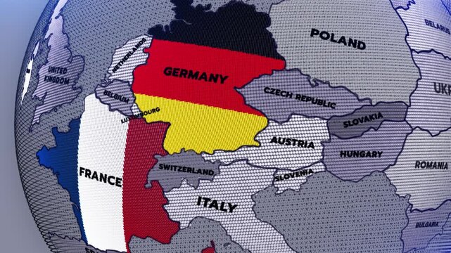 a world map of Germanyand France, Germany Flag, The German flag, Europe map, French Flag ,
european countries,
