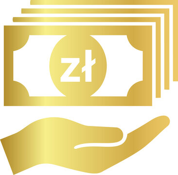 Golden Polish Złoty Currency