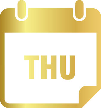 Thursday Calendar Icon