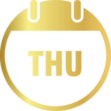 Thursday Calendar Icon