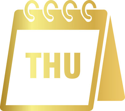 Thursday Calendar Icon