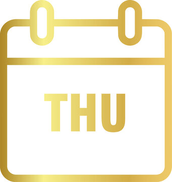 Thursday Calendar Icon