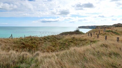 pointe du hoc, Omaha beach en Normandie © Lotharingia
