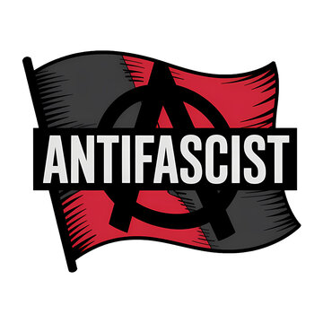 Antifa Typography Design Protest Lettering